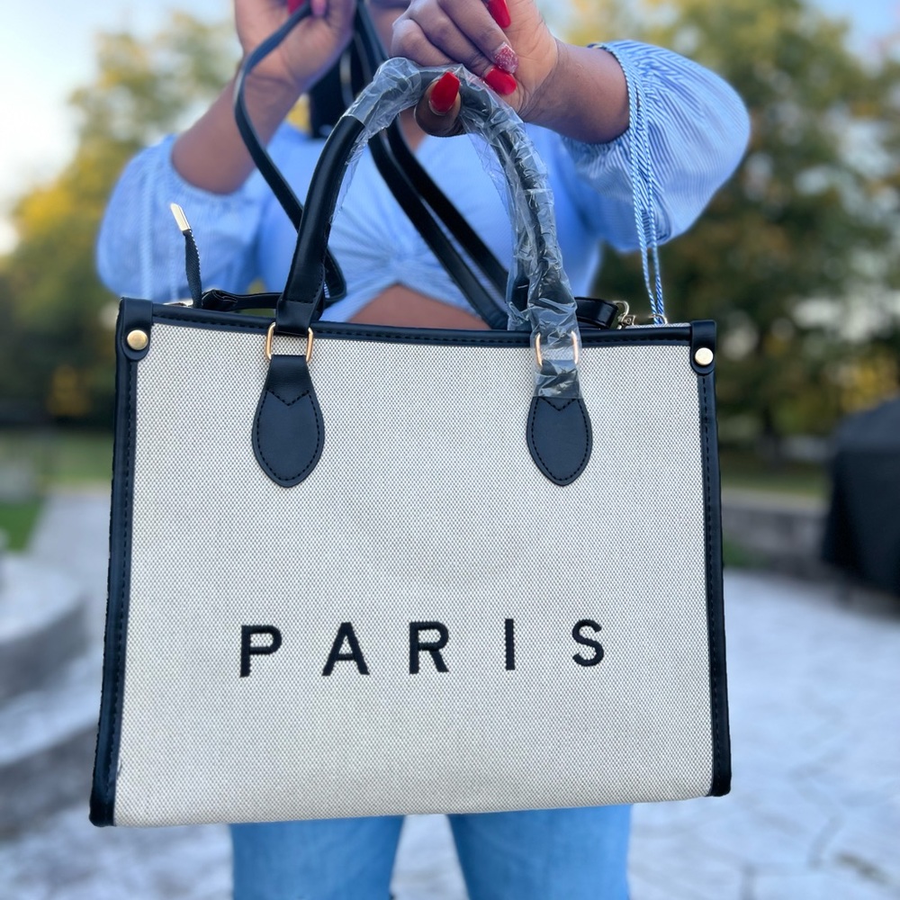 Black tote